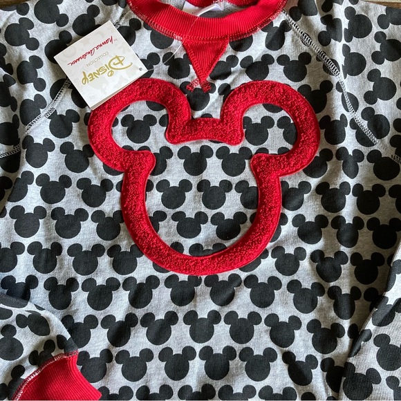 New Hanna Andersson + Disney Mickey Sweatshirt sz 10 - Picture 3 of 4